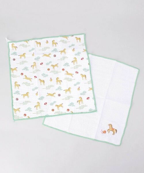 212 KITCHEN STORE / トゥーワントゥーキッチン ストア インテリア・生活雑貨・ホビー・ステーショナリー | ウマ お年賀ディッシュクロス 2P | 詳細1