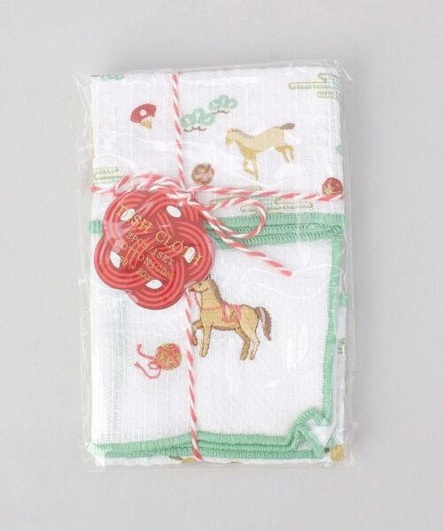 212 KITCHEN STORE / トゥーワントゥーキッチン ストア インテリア・生活雑貨・ホビー・ステーショナリー | ウマ お年賀ディッシュクロス 2P | 詳細8