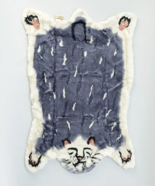 212 KITCHEN STORE / トゥーワントゥーキッチン ストア その他雑貨 | モモンガ ダイカットブランケット ハチワレ | 詳細1