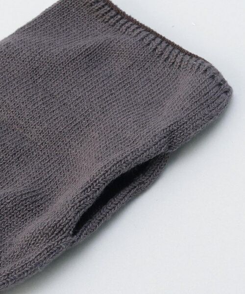 212 KITCHEN STORE / トゥーワントゥーキッチン ストア 服飾雑貨 | シルクとオーガニックコットン アームウォーマー 黒茶 ＜絹屋＞ | 詳細3