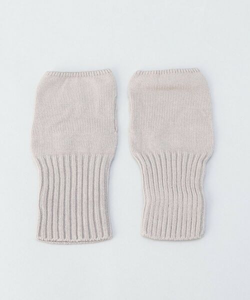 212 KITCHEN STORE / トゥーワントゥーキッチン ストア 服飾雑貨 | シルクとオーガニックコットン アームウォーマー 砂色 ＜絹屋＞ | 詳細1