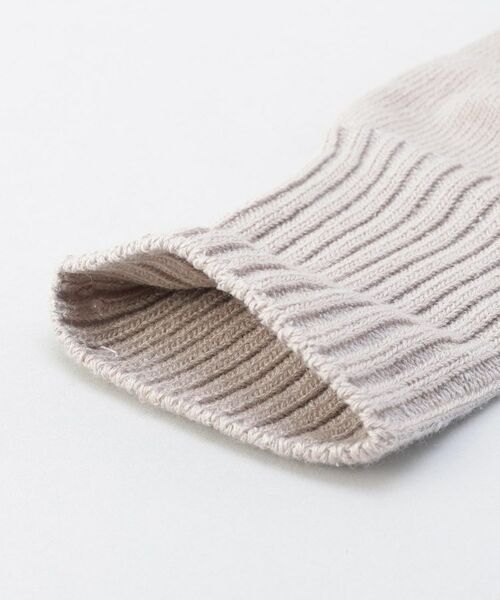 212 KITCHEN STORE / トゥーワントゥーキッチン ストア 服飾雑貨 | シルクとオーガニックコットン アームウォーマー 砂色 ＜絹屋＞ | 詳細4