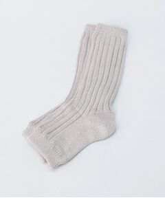 212 KITCHEN STORE / トゥーワントゥーキッチン ストア ソックス | シルクとオーガニックコットン つま先あきソックス 砂色 ＜絹屋＞