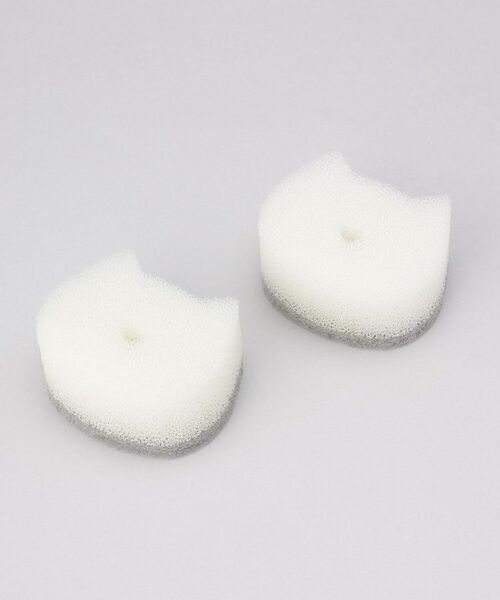212 KITCHEN STORE / トゥーワントゥーキッチン ストア インテリア・インテリア雑貨 | POCO neco 洗面スポンジリフィル 2個入り・GY ＜marna マーナ＞ | 詳細2
