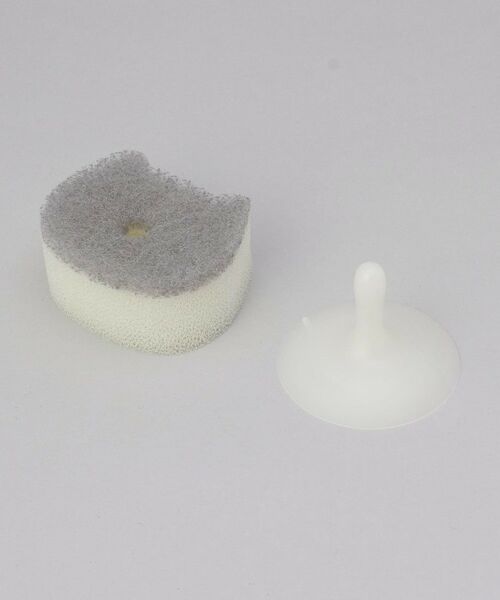 212 KITCHEN STORE / トゥーワントゥーキッチン ストア インテリア・インテリア雑貨 | POCO neco 洗面スポンジ吸盤付き・GY ＜marna マーナ＞ | 詳細3