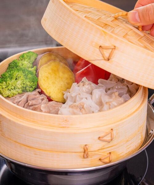 212 KITCHEN STORE / トゥーワントゥーキッチン ストア キッチンツール | ほこな 竹製せいろセット 18cm | 詳細2