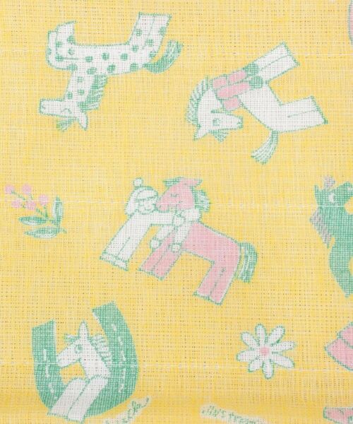 212 KITCHEN STORE / トゥーワントゥーキッチン ストア インテリア・生活雑貨・ホビー・ステーショナリー | 白雪友禅ふきん Fortune Horse イエロー | 詳細3