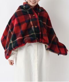 212 KITCHEN STORE / トゥーワントゥーキッチン ストア その他雑貨 | チェックファー ポンチョ レッド