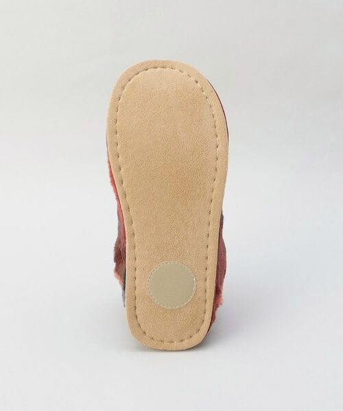 212 KITCHEN STORE / トゥーワントゥーキッチン ストア インテリア・インテリア雑貨 | チェックファー スリッパ レッド | 詳細5