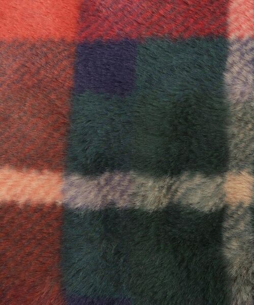 212 KITCHEN STORE / トゥーワントゥーキッチン ストア インテリア・インテリア雑貨 | チェックファー ベアクッション レッド | 詳細3