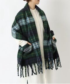 212 KITCHEN STORE / トゥーワントゥーキッチン ストア その他雑貨 | ポケットブランケット タータンネイビー