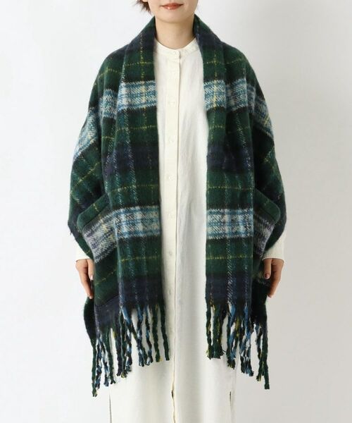 212 KITCHEN STORE / トゥーワントゥーキッチン ストア その他雑貨 | ポケットブランケット タータンネイビー | 詳細1