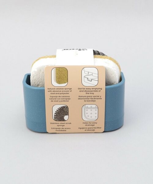 212 KITCHEN STORE / トゥーワントゥーキッチン ストア インテリア・インテリア雑貨 | RENGO ダブルスポンジボルダー BL | 詳細13