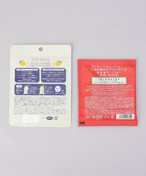 212 KITCHEN STORE / トゥーワントゥーキッチン ストア バスグッズ | 招福フェイスマスクセット レッド | 詳細2