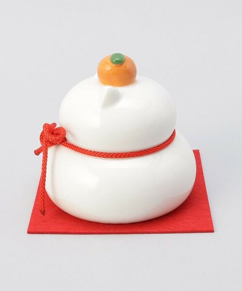 212 KITCHEN STORE / トゥーワントゥーキッチン ストア インテリア・インテリア雑貨 | 陶器の猫鏡餅 L | 詳細2