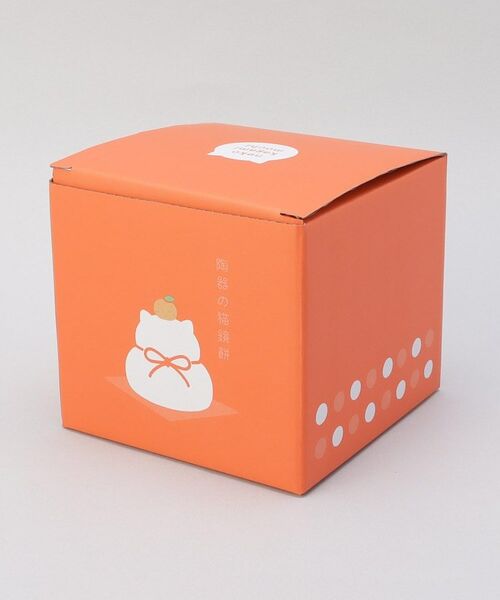 212 KITCHEN STORE / トゥーワントゥーキッチン ストア インテリア・インテリア雑貨 | 陶器の猫鏡餅 L | 詳細9