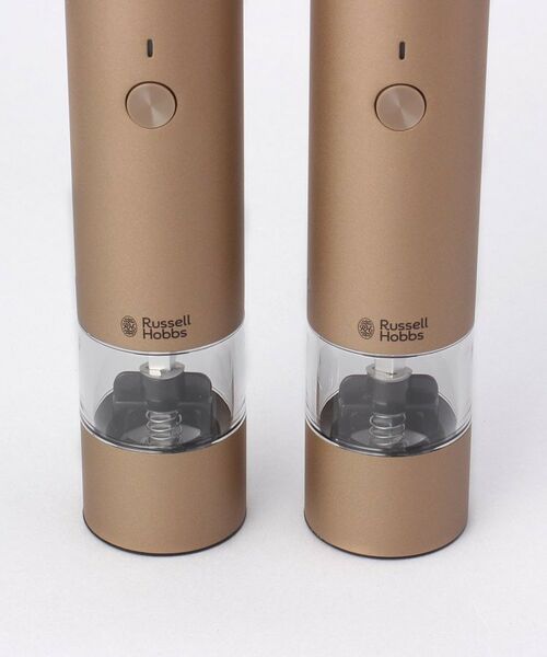 212 KITCHEN STORE / トゥーワントゥーキッチン ストア キッチンツール | 充電式ミル ソルト＆ペッパー ミニ 2本セット ブラウンゴールド ＜Russell Hobbs  ラッセルホブス＞ | 詳細4