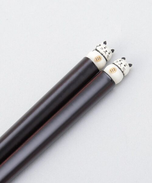 212 KITCHEN STORE / トゥーワントゥーキッチン ストア インテリア・生活雑貨・ホビー・ステーショナリー | にほんもん箸 招き猫白 | 詳細2