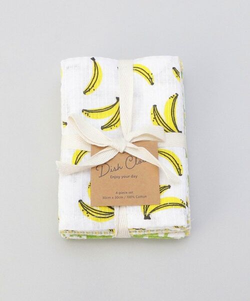 212 KITCHEN STORE / トゥーワントゥーキッチン ストア インテリア・生活雑貨・ホビー・ステーショナリー | ディッシュクロス4Pセット YE | 詳細18