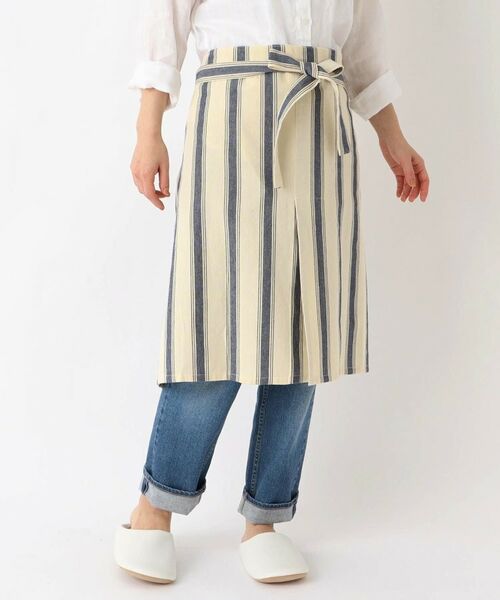 212 KITCHEN STORE / トゥーワントゥーキッチン ストア インテリア・生活雑貨・ホビー・ステーショナリー | ダブルストライプ フルエプロン 2way NV ＜212Kオリジナル＞ | 詳細11