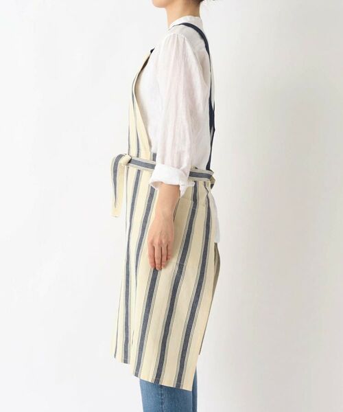212 KITCHEN STORE / トゥーワントゥーキッチン ストア インテリア・生活雑貨・ホビー・ステーショナリー | ダブルストライプ フルエプロン 2way NV ＜212Kオリジナル＞ | 詳細2