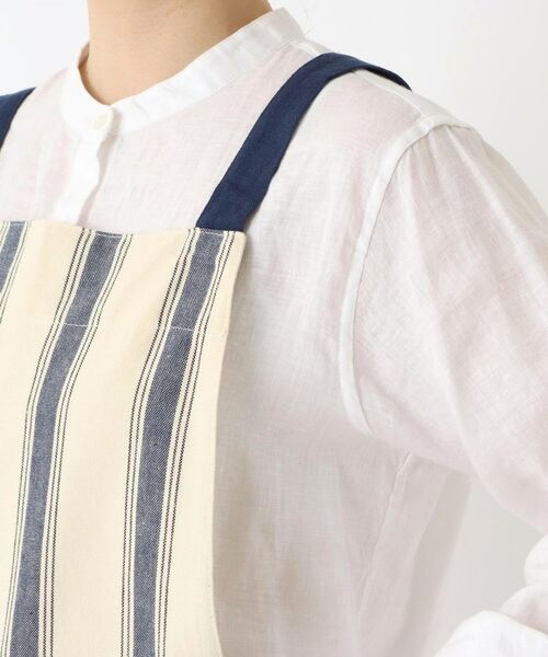 212 KITCHEN STORE / トゥーワントゥーキッチン ストア インテリア・生活雑貨・ホビー・ステーショナリー | ダブルストライプ フルエプロン 2way NV ＜212Kオリジナル＞ | 詳細5