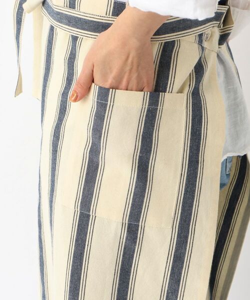 212 KITCHEN STORE / トゥーワントゥーキッチン ストア インテリア・生活雑貨・ホビー・ステーショナリー | ダブルストライプ フルエプロン 2way NV ＜212Kオリジナル＞ | 詳細6