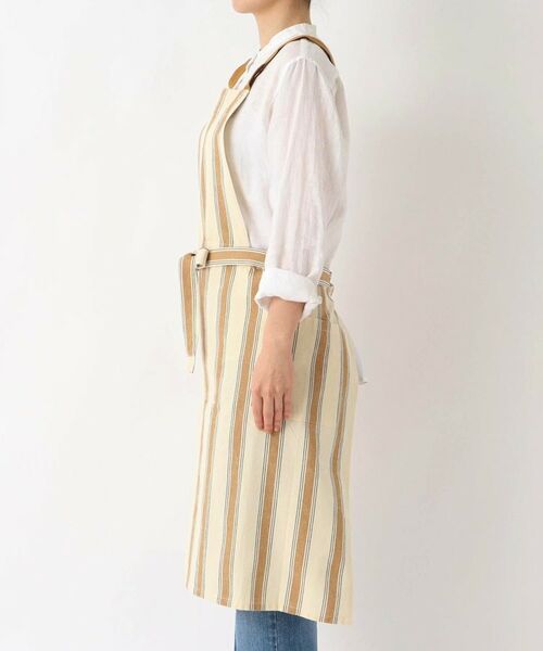 212 KITCHEN STORE / トゥーワントゥーキッチン ストア インテリア・生活雑貨・ホビー・ステーショナリー | ダブルストライプ フルエプロン 2way MU ＜212Kオリジナル＞ | 詳細2