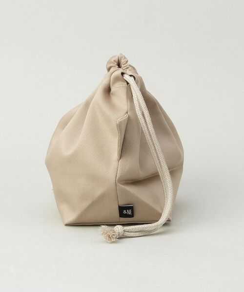 212 KITCHEN STORE / トゥーワントゥーキッチン ストア インテリア・生活雑貨・ホビー・ステーショナリー | お弁当袋きんちゃく ねこ BE | 詳細2