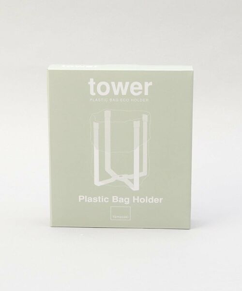 212 KITCHEN STORE / トゥーワントゥーキッチン ストア キッチンツール | ポリ袋エコホルダー ライトグリーン 山崎実業 ＜tower タワー＞ | 詳細4