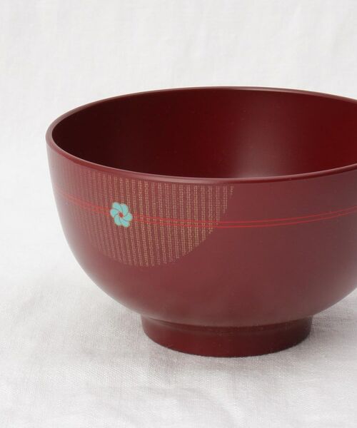 212 KITCHEN STORE / トゥーワントゥーキッチン ストア 食器 | むすび 汁椀 朱 | 詳細5