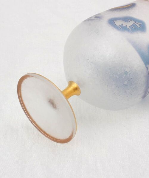 212 KITCHEN STORE / トゥーワントゥーキッチン ストア グラス・マグカップ | 富士月兎図 脚付杯 | 詳細5