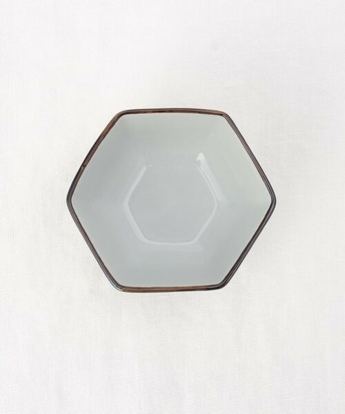212 KITCHEN STORE / トゥーワントゥーキッチン ストア 食器 | 六角鉢 茶銀彩 | 詳細3