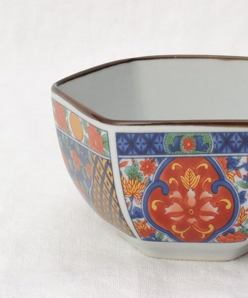 212 KITCHEN STORE / トゥーワントゥーキッチン ストア 食器 | 六角鉢 赤絵牡丹 | 詳細5