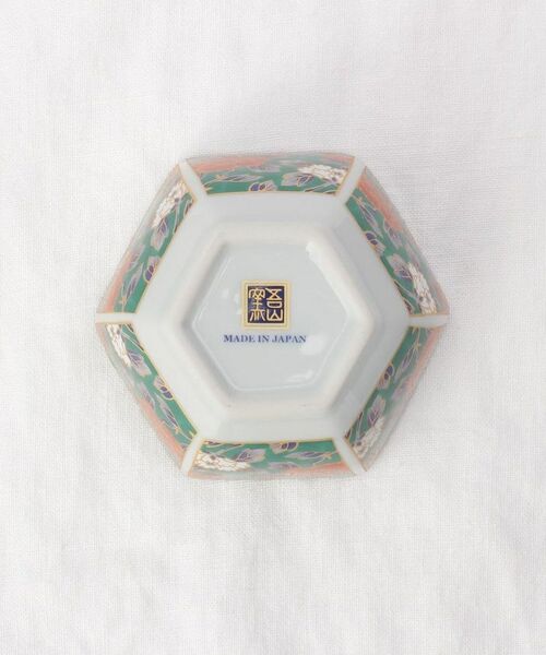 212 KITCHEN STORE / トゥーワントゥーキッチン ストア 食器 | 六角鉢 緑彩牡丹 | 詳細4