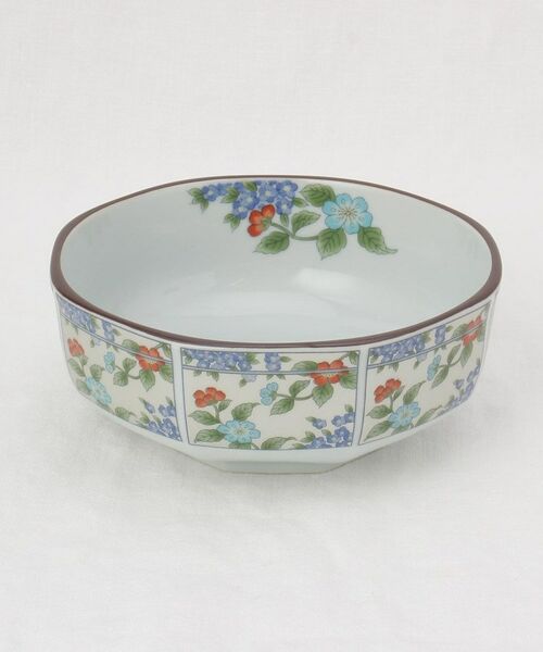 212 KITCHEN STORE / トゥーワントゥーキッチン ストア 食器 | 八角中鉢 茶銀彩 | 詳細1