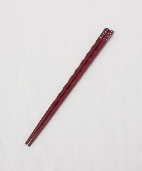 212 KITCHEN STORE / トゥーワントゥーキッチン ストア インテリア・生活雑貨・ホビー・ステーショナリー | 箸 食洗削りしぶき 赤 23.0 | 詳細1