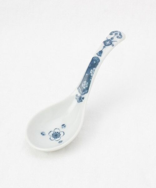 212 KITCHEN STORE / トゥーワントゥーキッチン ストア インテリア・生活雑貨・ホビー・ステーショナリー | Shonzui 染付瓔珞紋 らーめんレンゲ | 詳細1