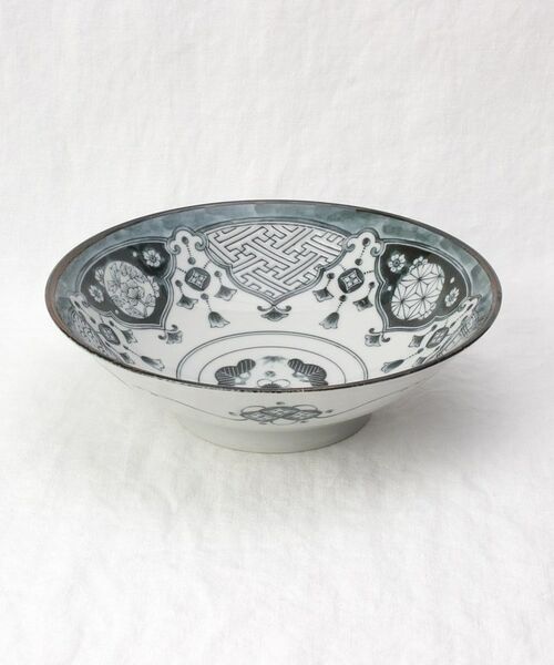 212 KITCHEN STORE / トゥーワントゥーキッチン ストア 食器 | Shonzui 染付瓔珞紋 サラダめん鉢 | 詳細1