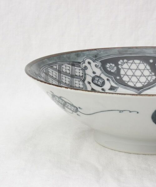 212 KITCHEN STORE / トゥーワントゥーキッチン ストア 食器 | Shonzui 染付瓔珞紋 サラダめん鉢 | 詳細5