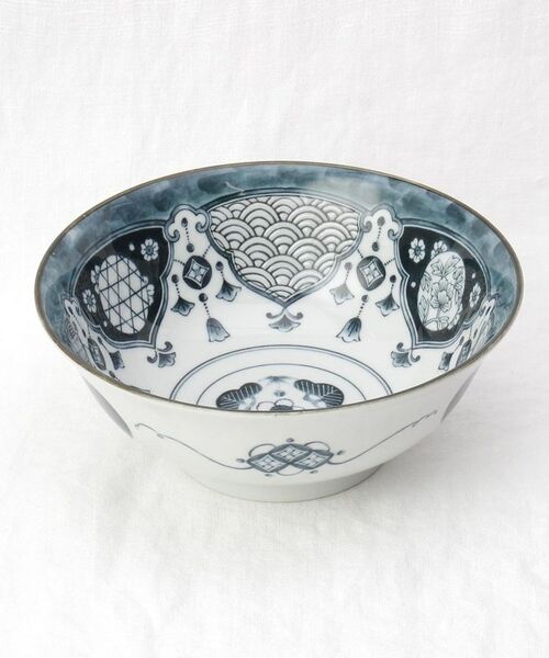 212 KITCHEN STORE / トゥーワントゥーキッチン ストア 食器 | Shonzui 染付瓔珞紋 らーめん鉢 | 詳細1