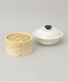 212 KITCHEN STORE / トゥーワントゥーキッチン ストア キッチンツール | ココナベせいろセット 大 WH ＜野田琺瑯 ＞