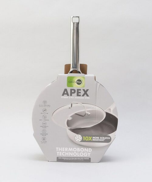 212 KITCHEN STORE / トゥーワントゥーキッチン ストア キッチンツール | エーペックス 深型フライパン 24cm ガラス蓋付き ＜GreenPan  グリーンパン＞ | 詳細10