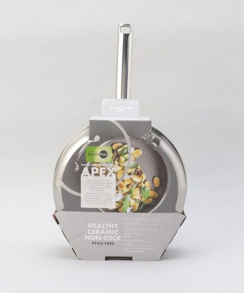 212 KITCHEN STORE / トゥーワントゥーキッチン ストア キッチンツール | エーペックス 深型フライパン 24cm ガラス蓋付き ＜GreenPan  グリーンパン＞ | 詳細12