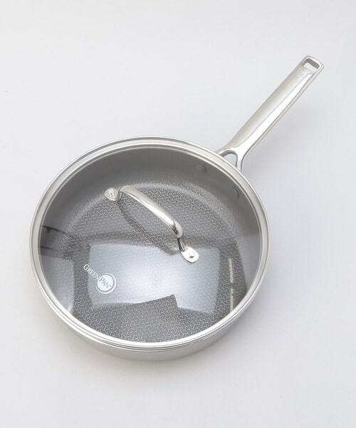 212 KITCHEN STORE / トゥーワントゥーキッチン ストア キッチンツール | エーペックス 深型フライパン 24cm ガラス蓋付き ＜GreenPan  グリーンパン＞ | 詳細4