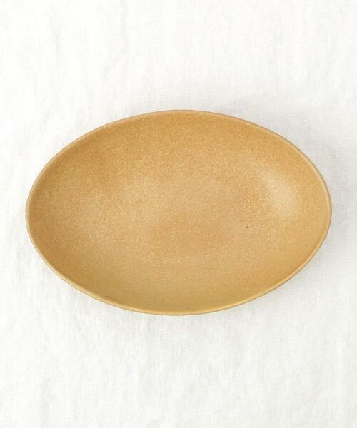 212 KITCHEN STORE / トゥーワントゥーキッチン ストア 食器 | オーバル皿 イエローベージュ | 詳細3