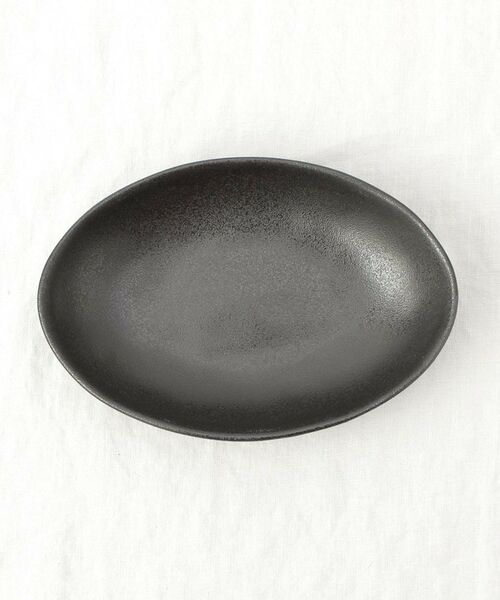 212 KITCHEN STORE / トゥーワントゥーキッチン ストア 食器 | オーバル皿 マットブラック | 詳細3
