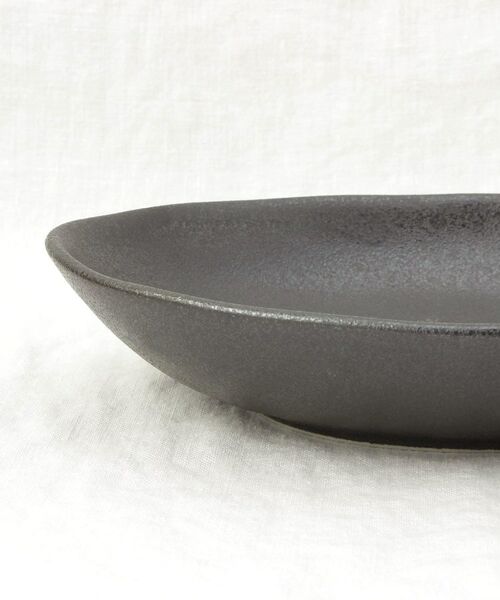 212 KITCHEN STORE / トゥーワントゥーキッチン ストア 食器 | オーバル皿 マットブラック | 詳細5