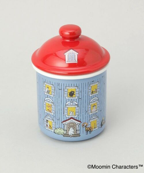 212 KITCHEN STORE / トゥーワントゥーキッチン ストア その他 | ムーミンハウス 9cm キャニスター ＜富士ホーロー ＞（その他）
