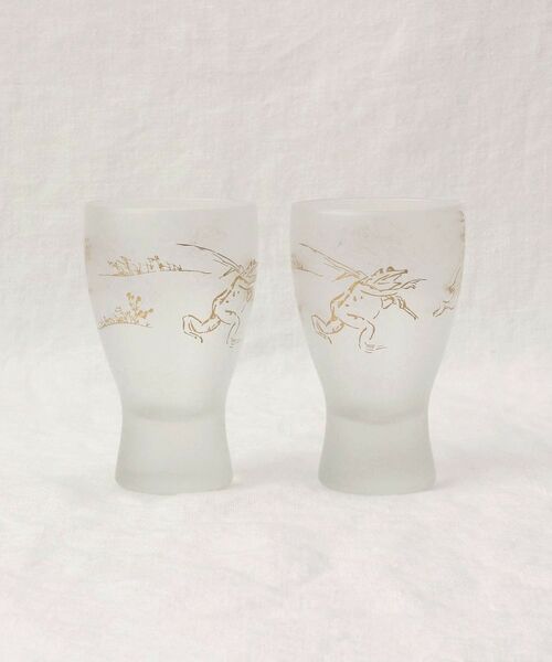 212 KITCHEN STORE / トゥーワントゥーキッチン ストア グラス・マグカップ | プレミアム鳥獣戯画酒グラスペアセット | 詳細2